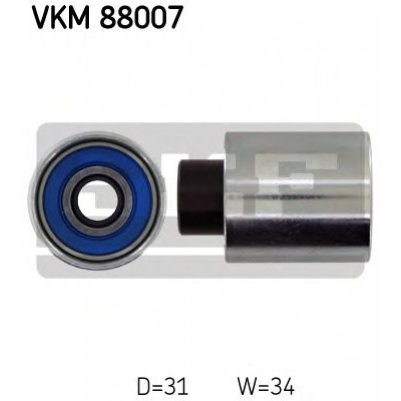 VKM 88007 SKF Ролик модуля натягувача ременя